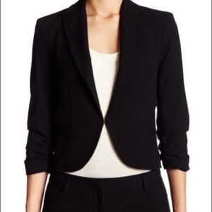 Amanda & Chelsea 3/4 Sleeve Ruched Blazer -Size 2